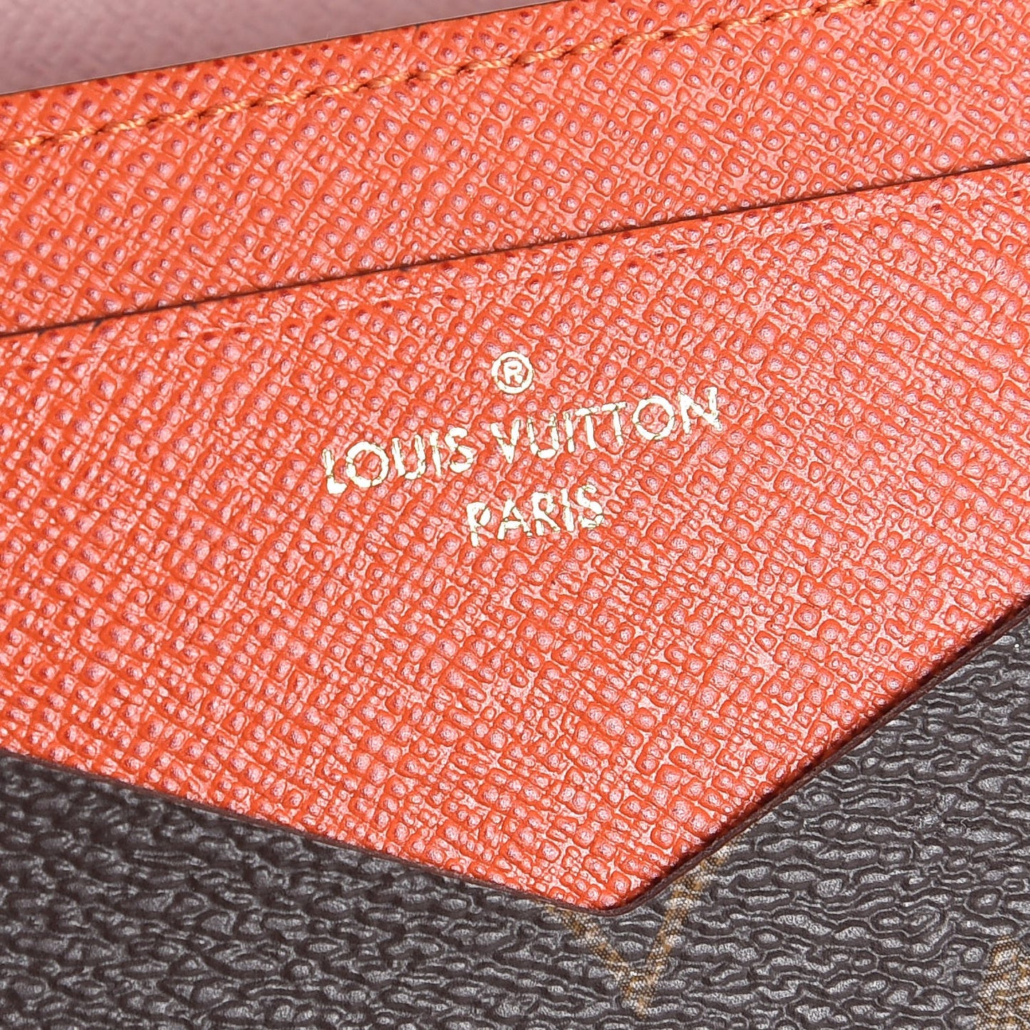 Monogram Jeanne Wallet Rose Ballerine