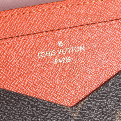 Louis Vuitton Monogram Jeanne Wallet Rose Ballerine 7 of 10