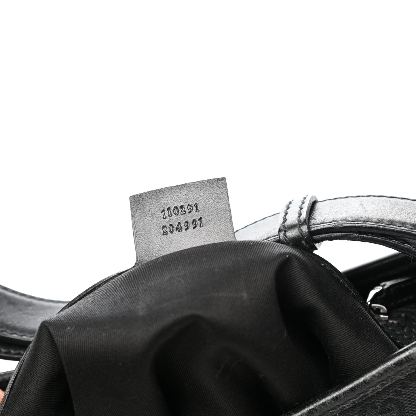 Monogram Piston Shoulder Bag Black