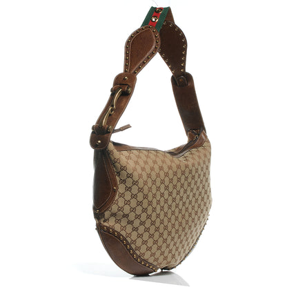 Gucci Monogram Pelham Messenger Shoulder Bag Ebony 3 of 7