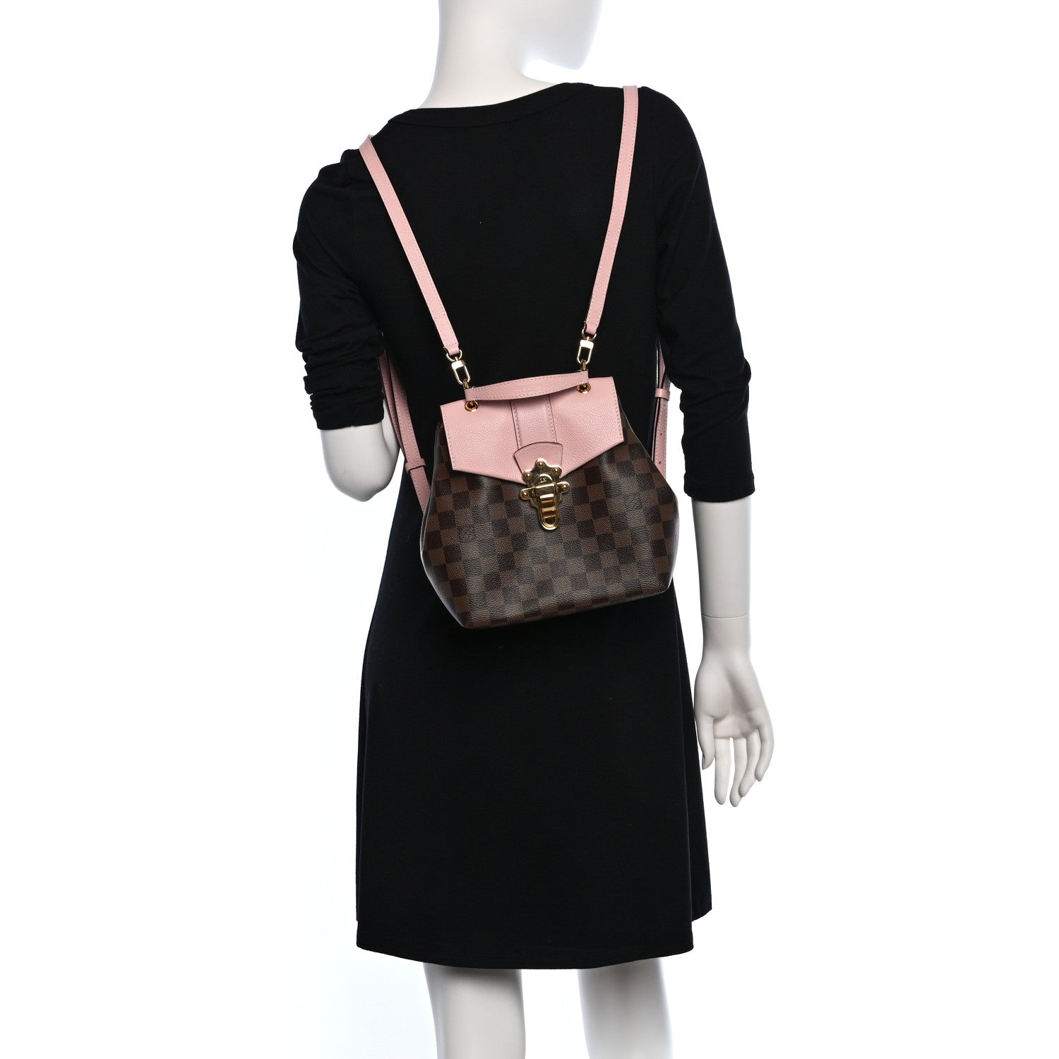 Louis Vuitton Damier Ebene Clapton Backpack Magnolia 2 of 10