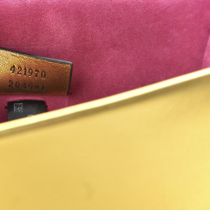 Gucci Metallic Calfskin Crystal Mini Dionysus Shoulder Bag Gold 9 of 11