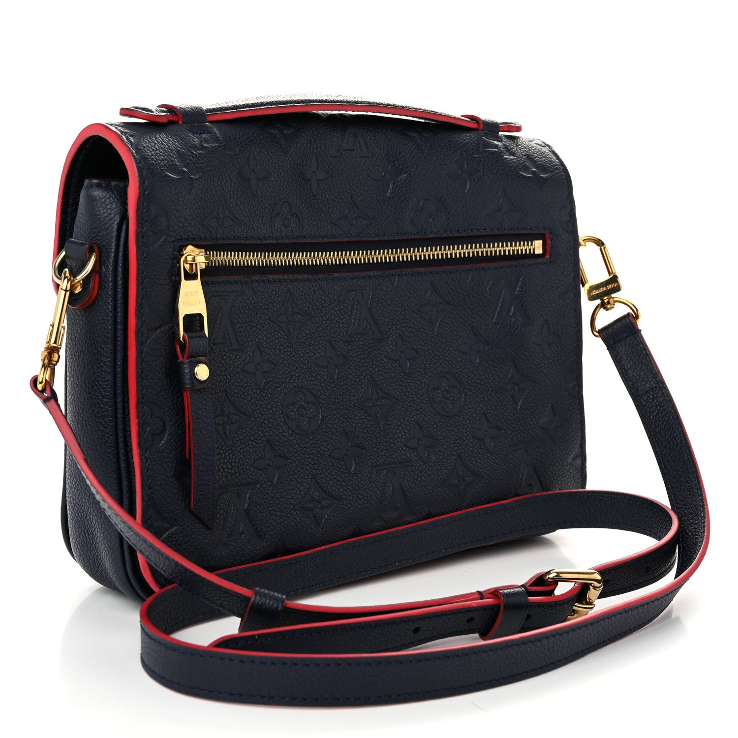 Louis Vuitton Empreinte Pochette Metis Marine Rouge 3 of 10