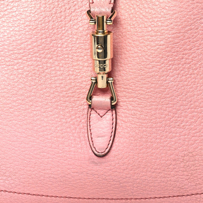 Gucci Calfskin Small Jackie O Hobo Pink 8 of 15