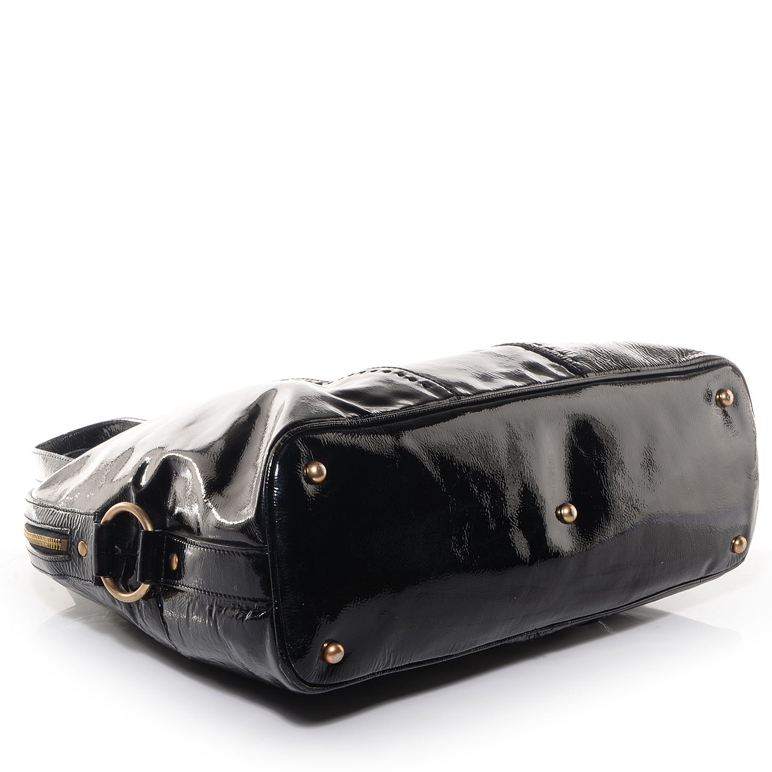 Saint Laurent Patent Oversized Muse Black 4 of 10