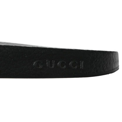 Gucci Satin Web Bow Slide Sandals 41 Black 8 of 9
