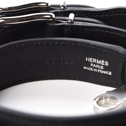 Hermes Swift Studded Carnaby Losange Shoulder Strap Black 3 of 5
