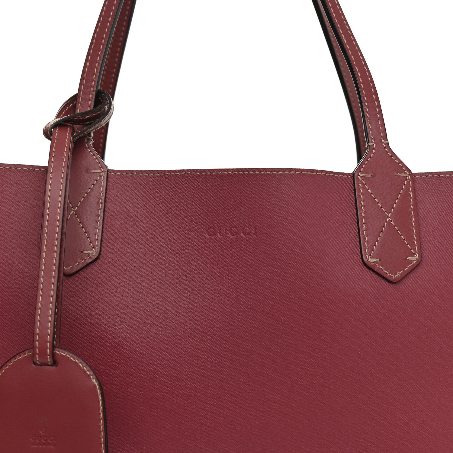 Gucci GG Supreme Monogram Blooms Medium Reversible Tote Beige Multicolor Dry Rose 13 of 15
