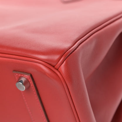 Hermes Swift Birkin 35 Rouge Casaque 10 of 15