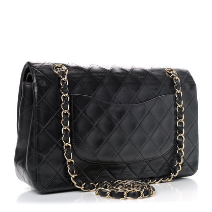 Chanel Lambskin Quilted Small Double Flap Black 2 of 4
