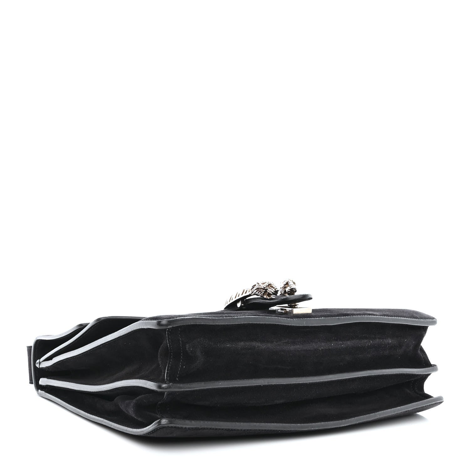 Gucci Suede Medium Dionysus Messenger Bag Black 4 of 12