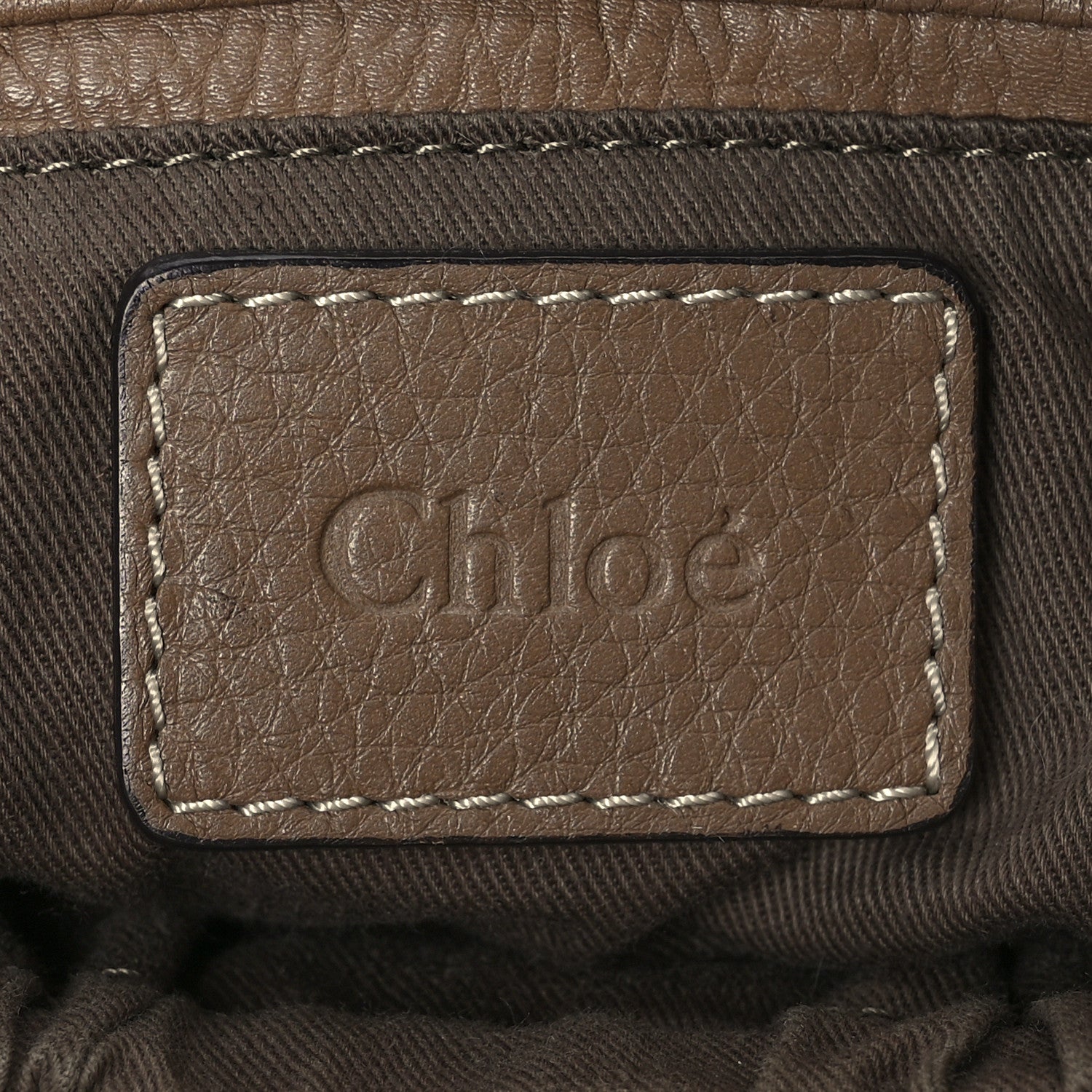 Chloe Calfskin Medium Marcie Saddle Shoulder Bag Motty Grey 7 of 15