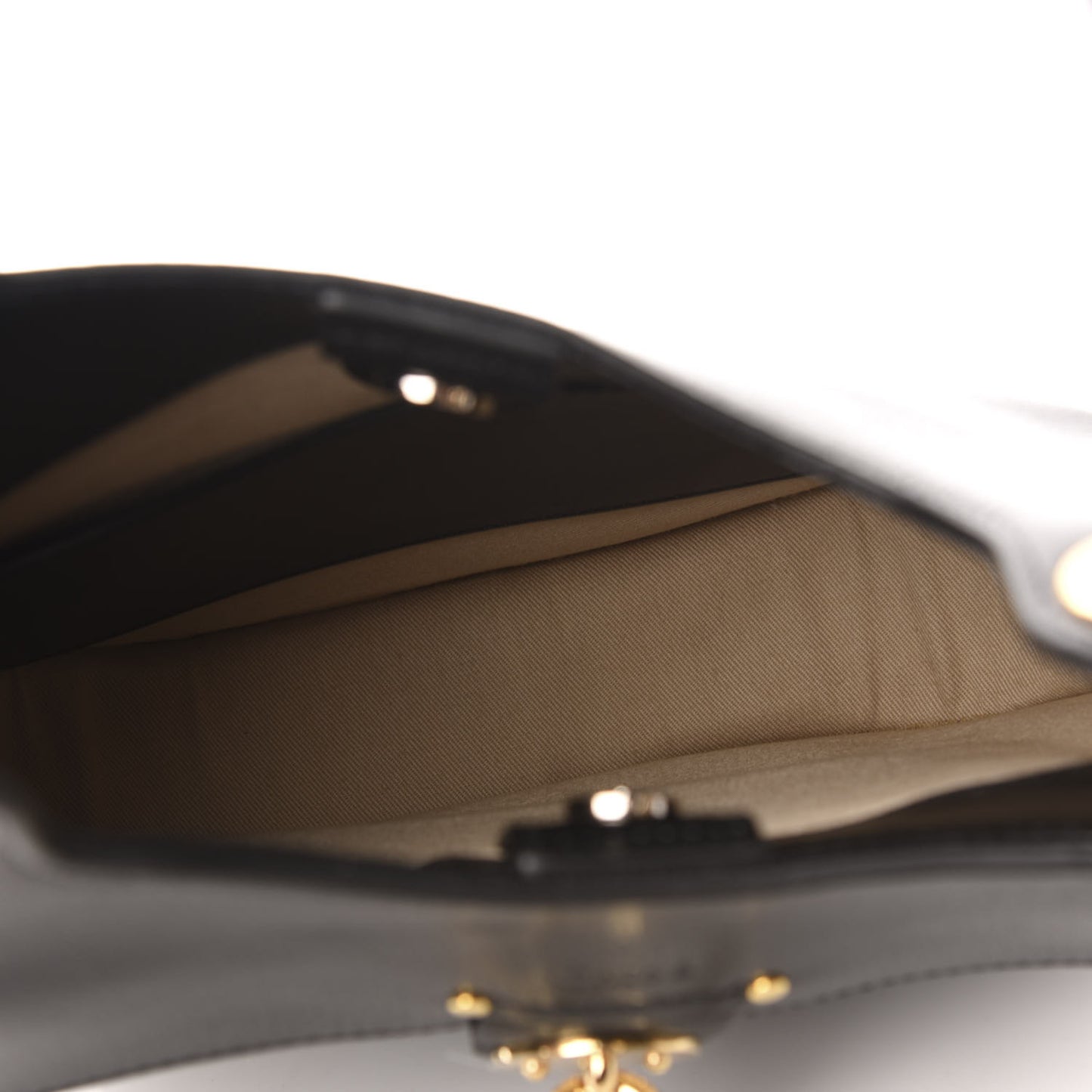 Calfskin Medium Tess Hobo Black