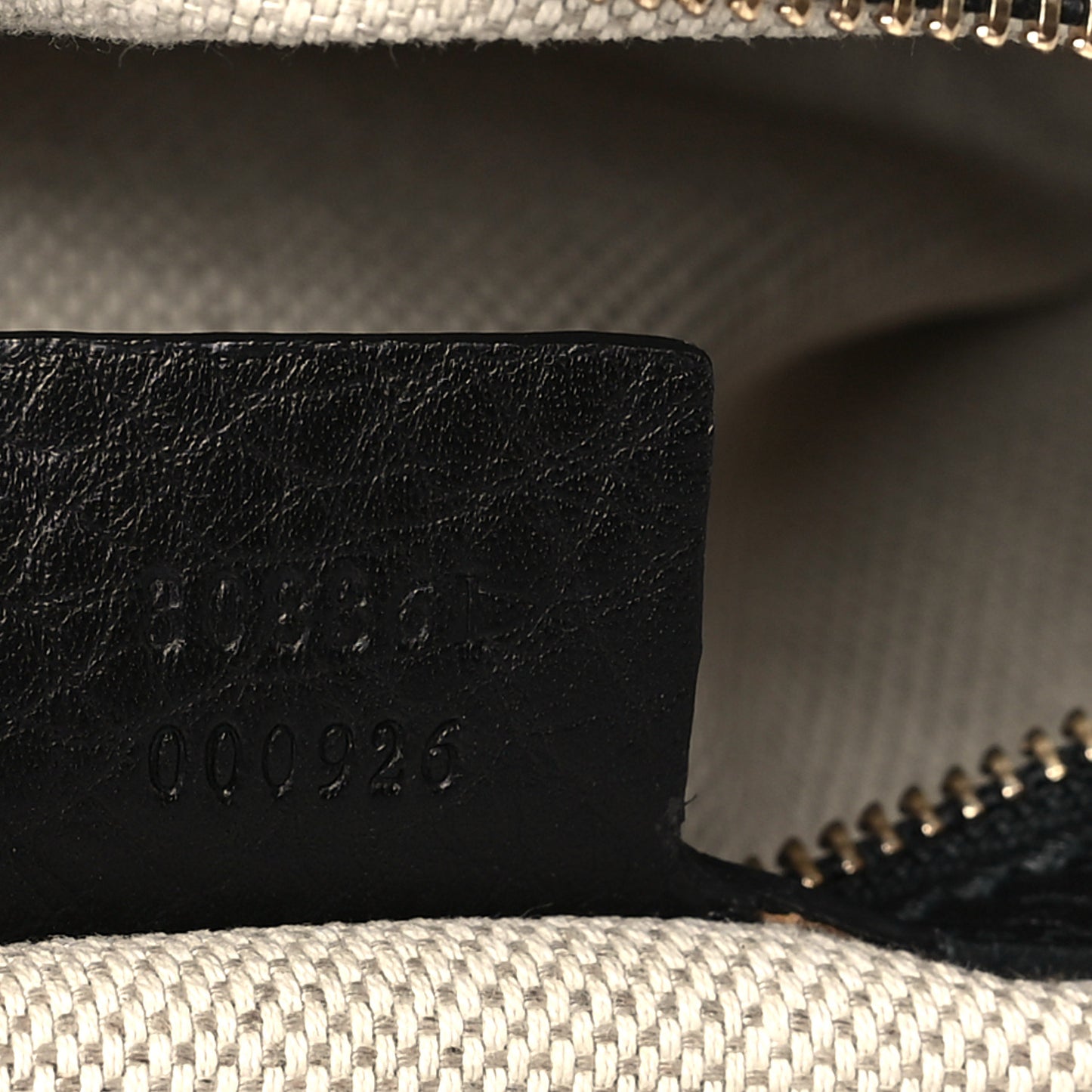 Pebbled Calfskin Small Soho Hobo Black