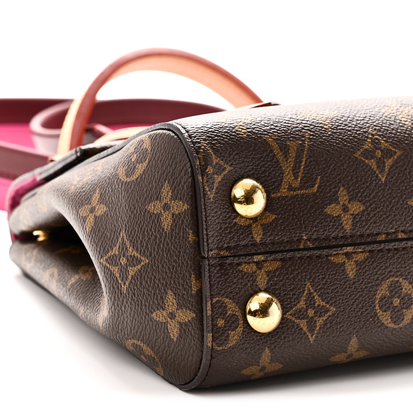 Monogram Cluny BB Bordeaux Fuchsia