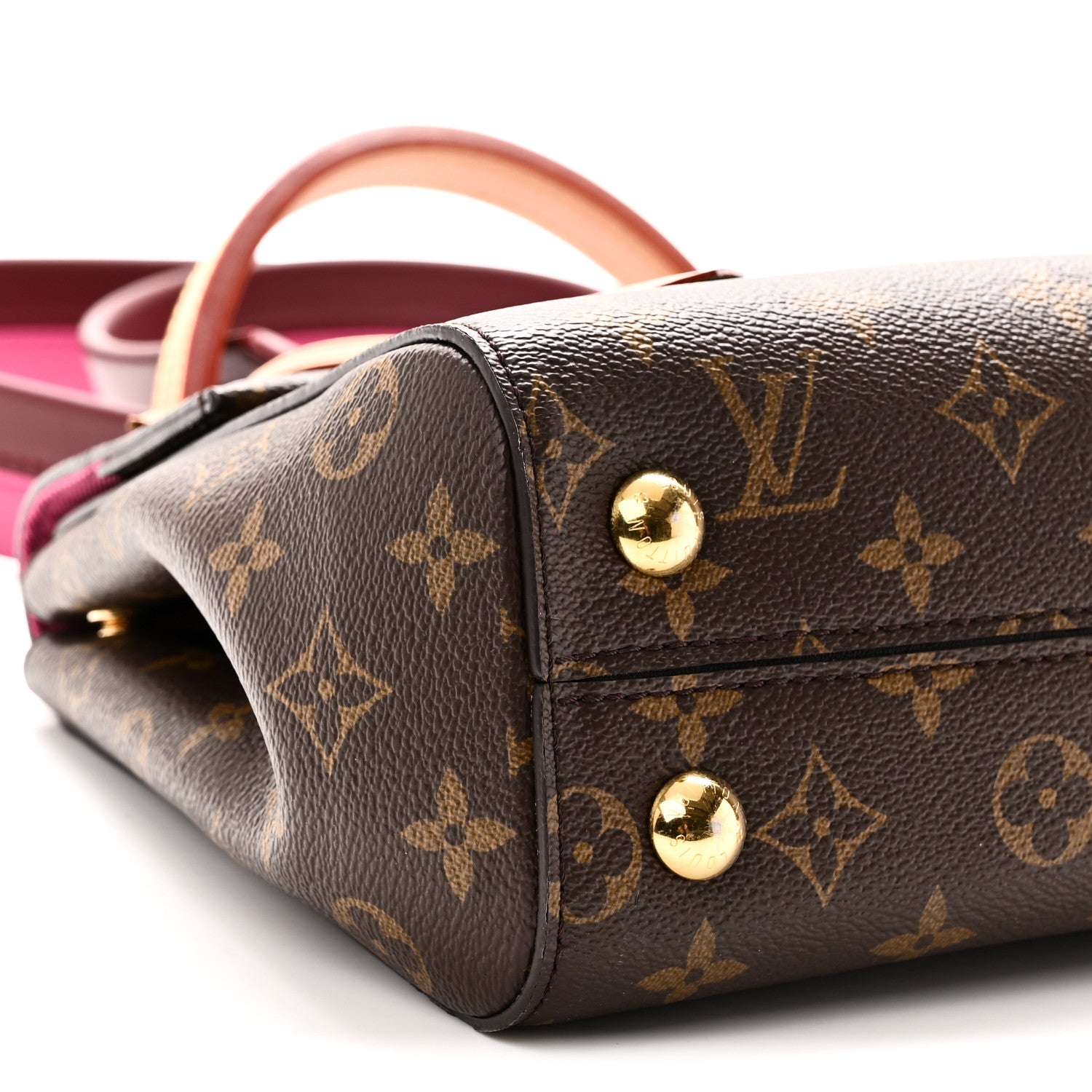 Louis Vuitton Monogram Cluny BB Bordeaux Fuchsia 8 of 9