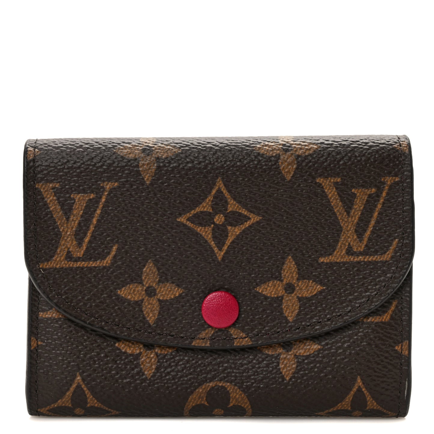 Monogram Rosalie Coin Purse Fuchsia