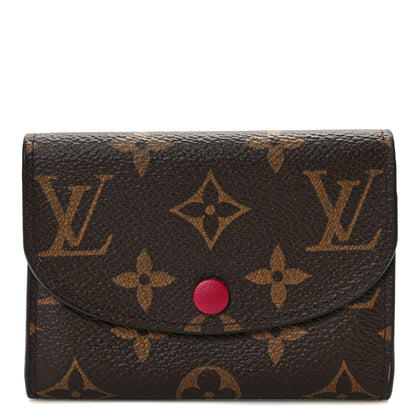 Louis Vuitton Monogram Rosalie Coin Purse Fuchsia 1 of 7