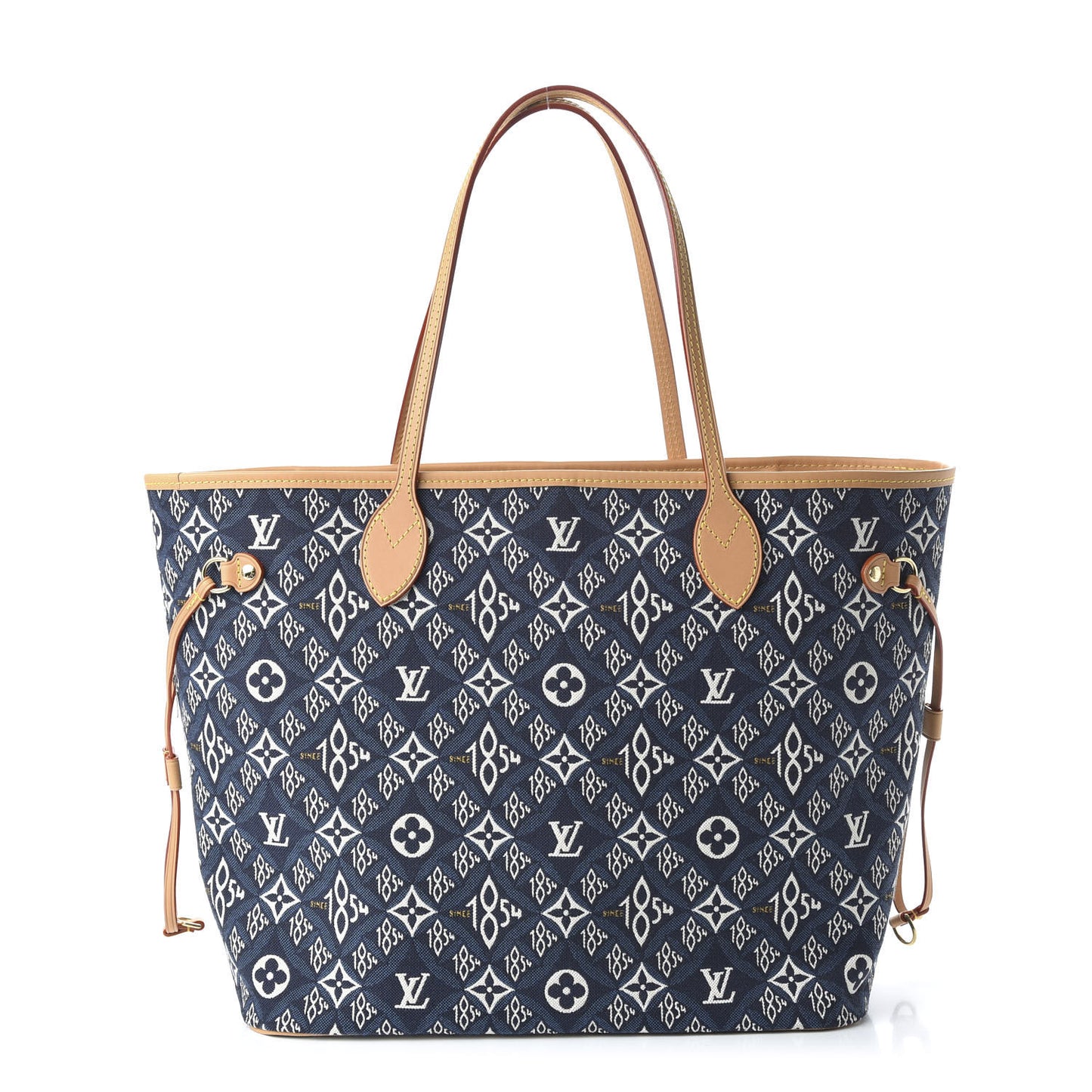 Jacquard Since 1854 Neverfull MM Blue