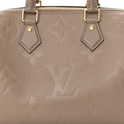 Louis Vuitton Empreinte Monogram Giant Speedy Bandouliere 25 Tourterelle 8 of 17