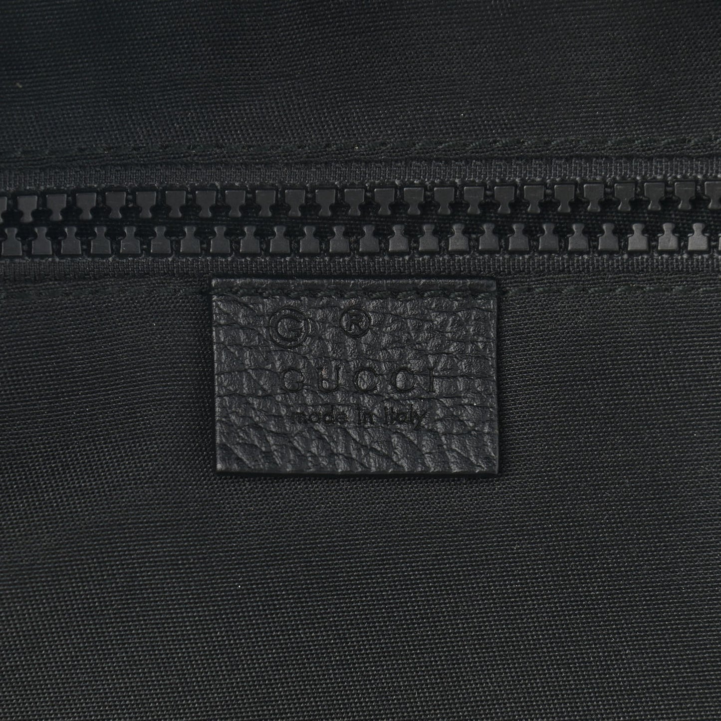 Nylon Monogram Slim Backpack Black