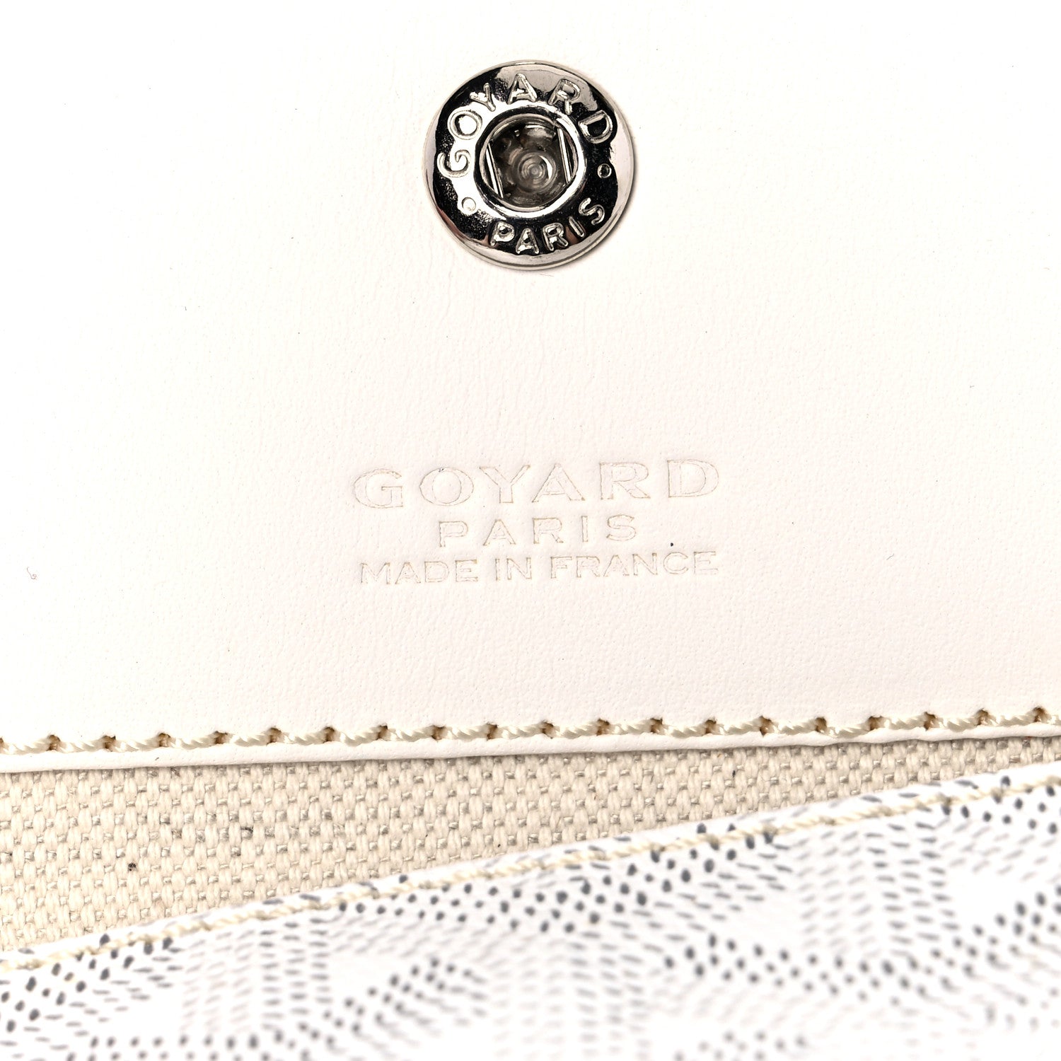Goyard Goyardine Saint Louis PM White 6 of 24