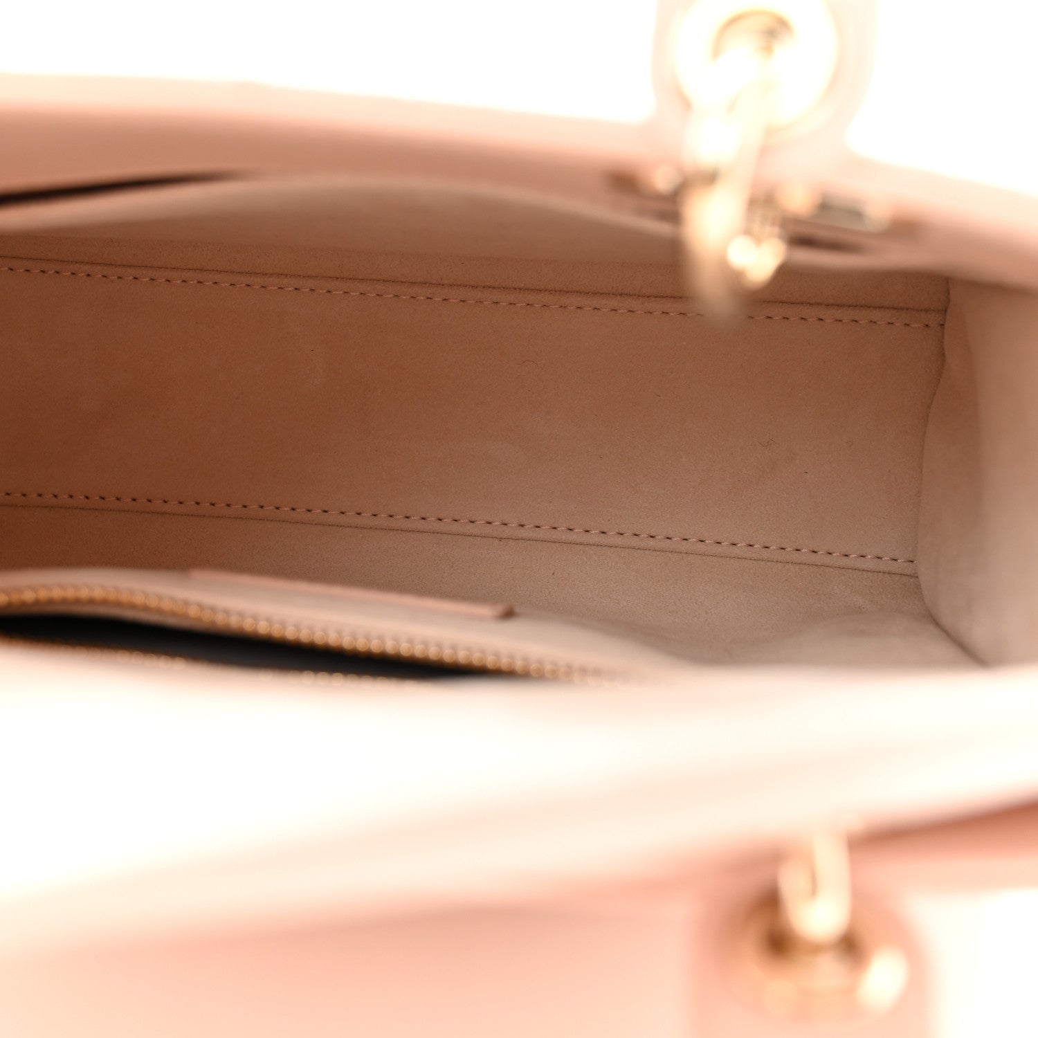 Christian Dior Lambskin Cannage Small My ABCDior Lady Dior Light Pink 5 of 10