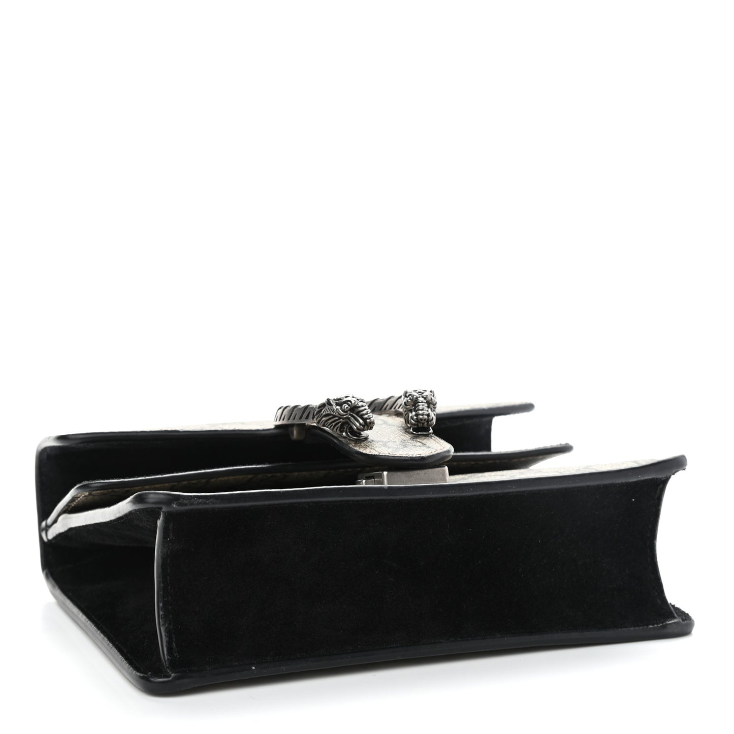 GG Supreme Monogram Mini Dionysus Shoulder Bag Black