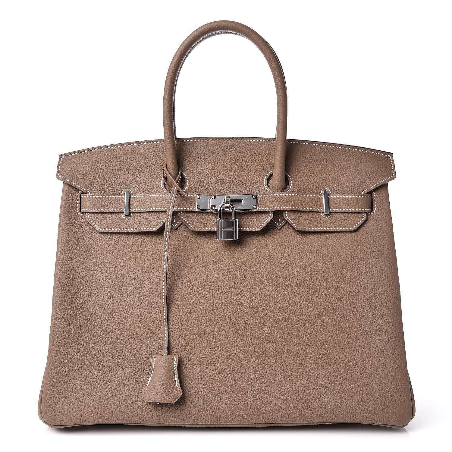 Hermes Togo Birkin 35 Etoupe 1 of 36