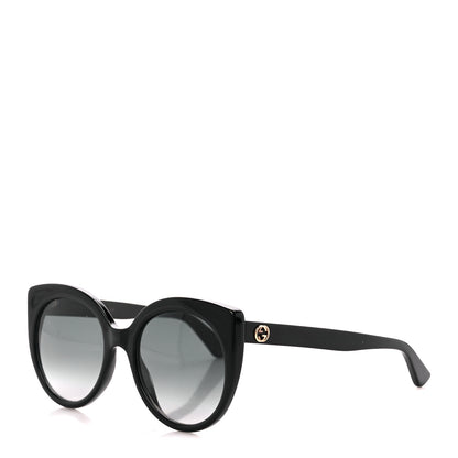 Gucci Cat Eye Sunglasses GG 0325S Black 1 of 8