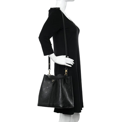 Louis Vuitton Empreinte Neonoe MM Black 2 of 11