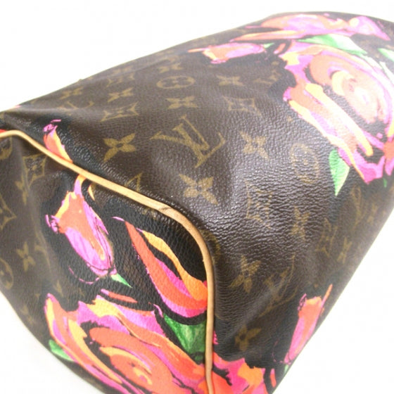 Monogram Roses Speedy 30