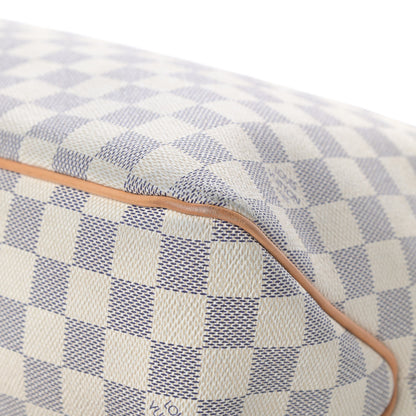 Louis Vuitton Damier Azur Delightful MM Rose Ballerine 16 of 19
