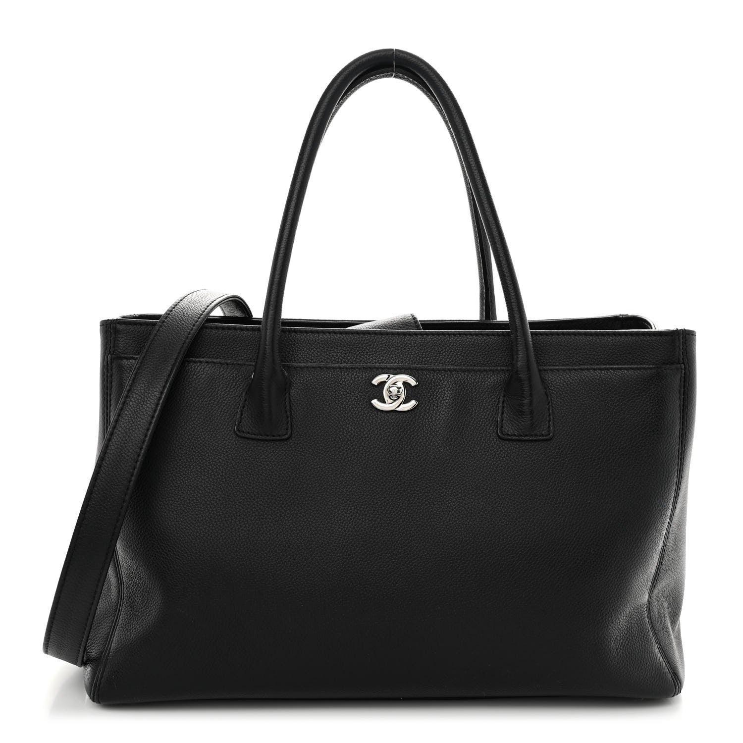 Chanel Caviar Cerf Executive Shopper Tote Black 1 of 10
