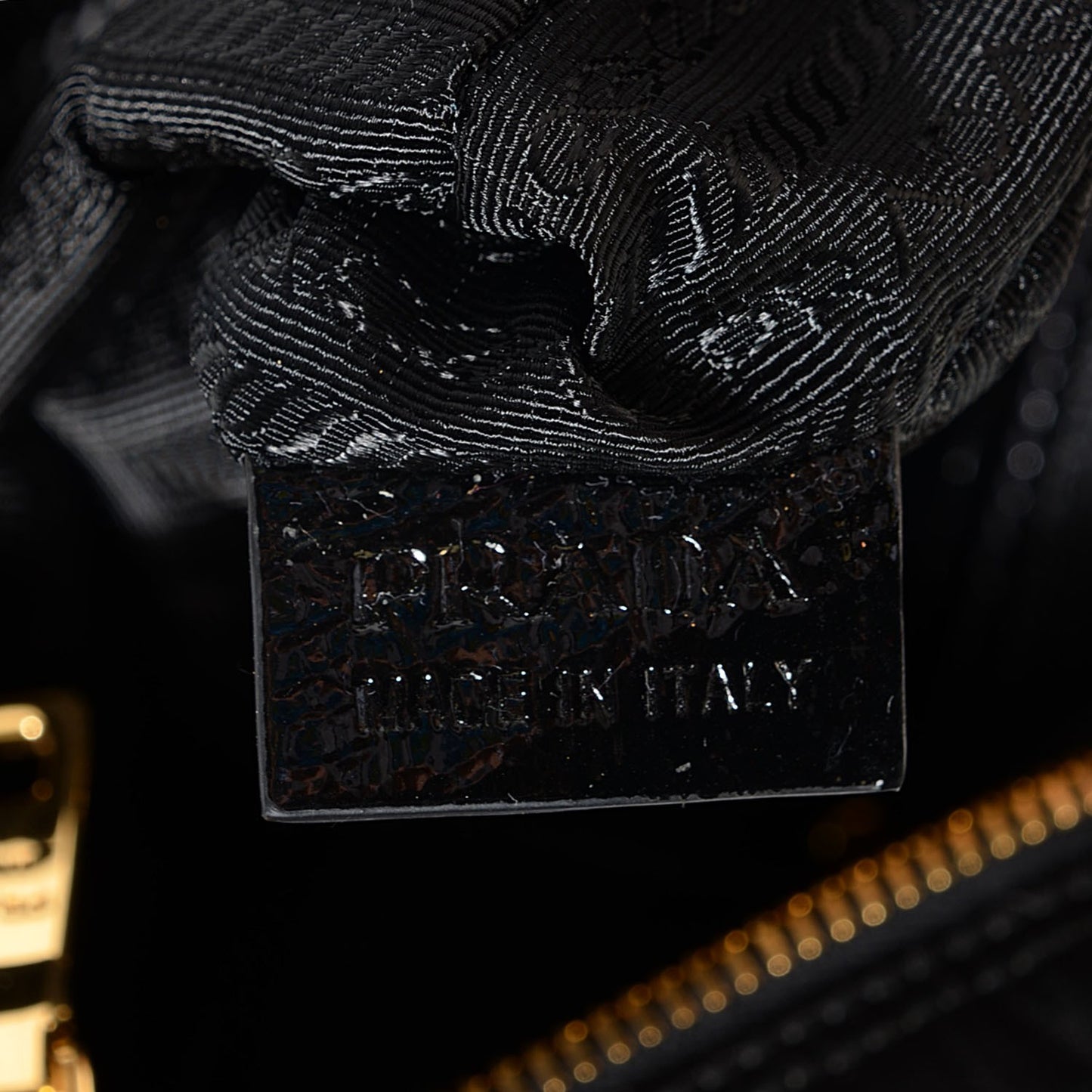 Tessuto Nylon Crossbody Bag Nero Black