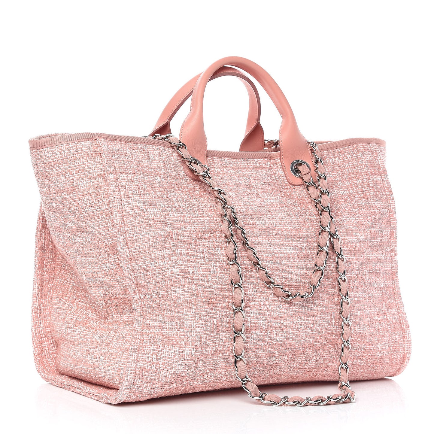 Canvas Large Deauville Tote Pink