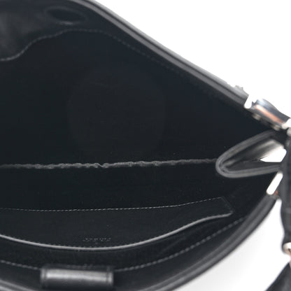 Gucci Calfskin Horsebit Slim Shoulder Bag Black 5 of 11