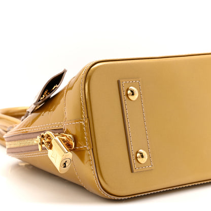 Louis Vuitton Vernis Alma BB Mordore 8 of 10