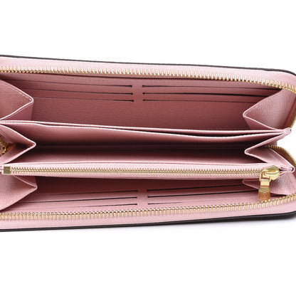 Louis Vuitton Monogram Pompon Zippy Wallet Rose Ballerine 5 of 9