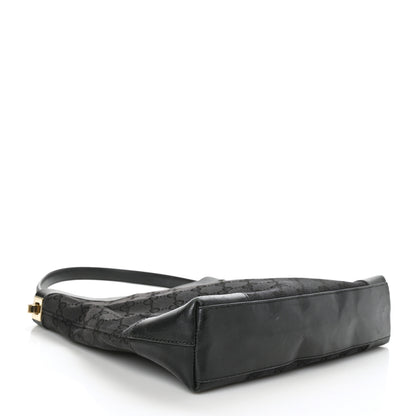 Gucci Monogram Shoulder Bag Black 4 of 9