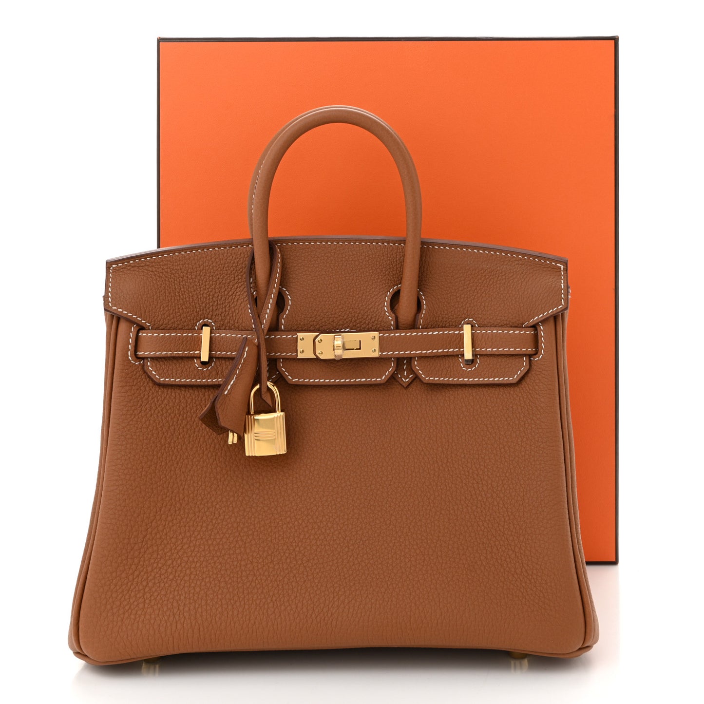 Togo Birkin 25 Gold