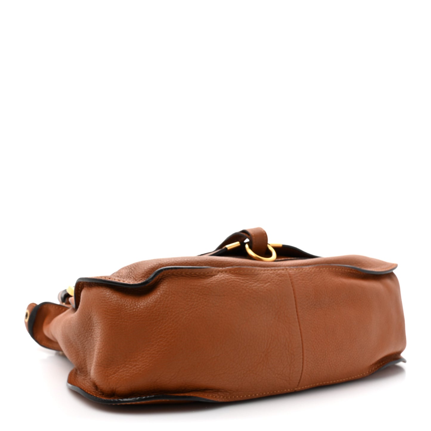 Calfskin Medium Marcie Satchel Tan