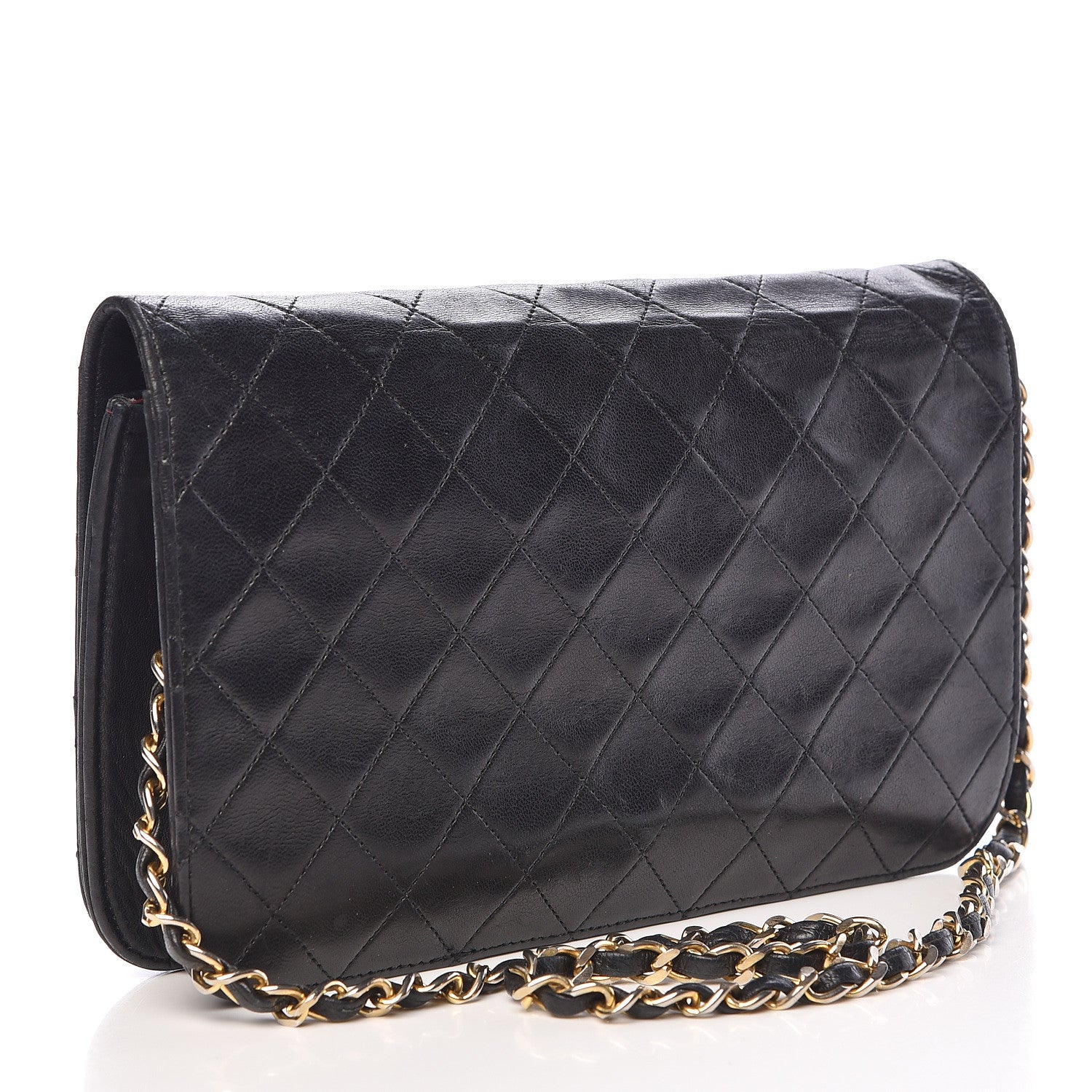Chanel Lambskin Quilted Small Single Flap Black 3 of 19
