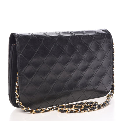 Chanel Lambskin Quilted Small Single Flap Black 3 of 19