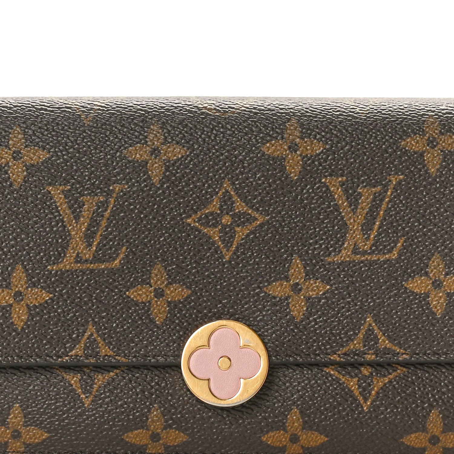 Louis Vuitton Monogram Flore Wallet Rose Ballerine 7 of 10