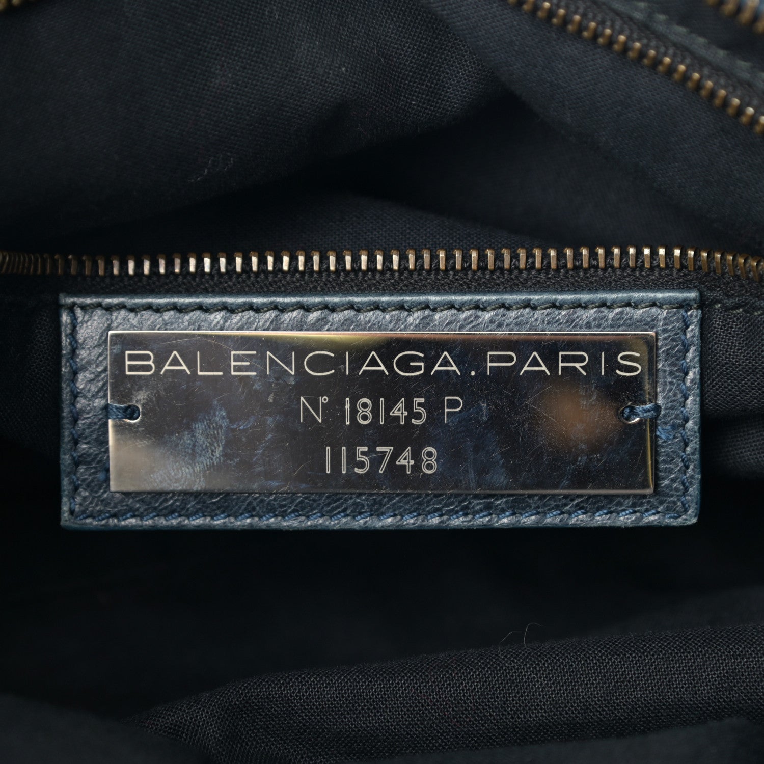 Balenciaga Agneau Classic Hardware City Canard 6 of 13