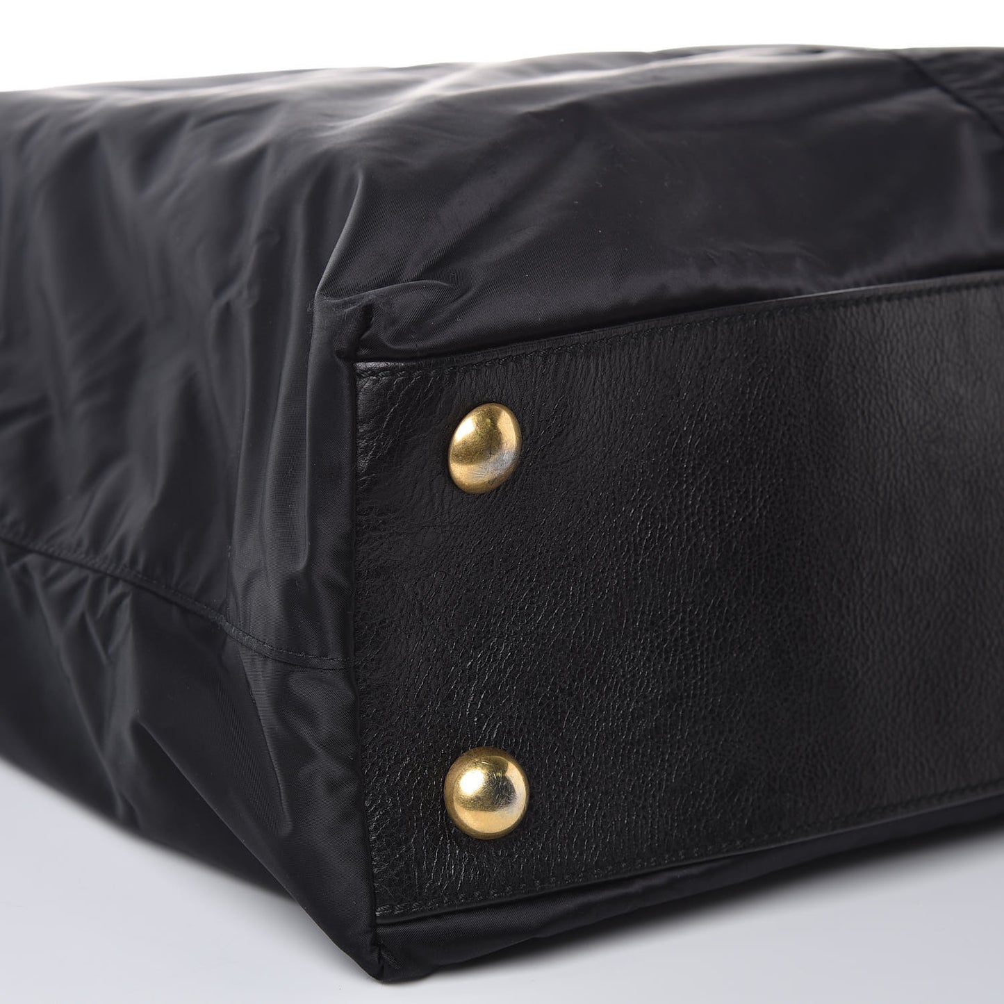 Satin Tanger Tote Black