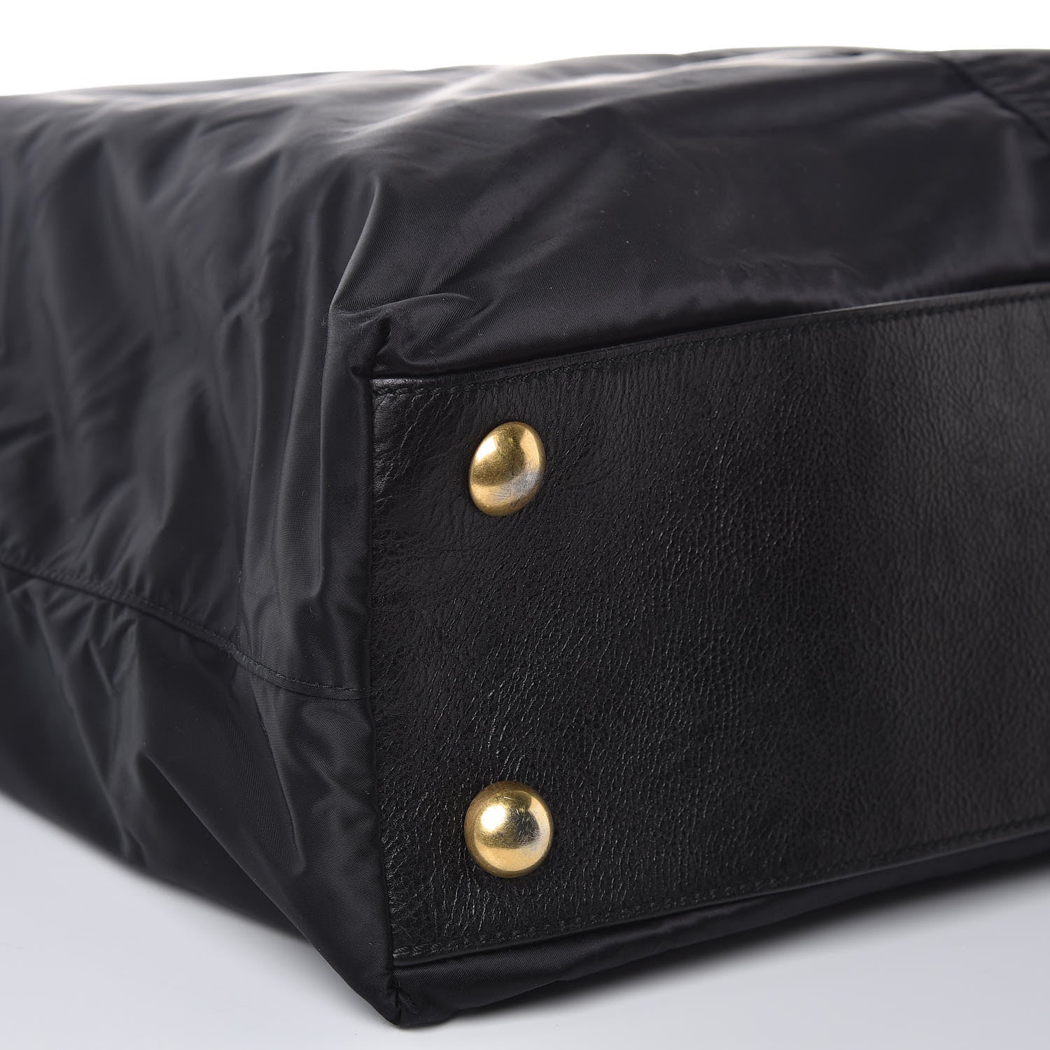 Saint Laurent Satin Tanger Tote Black 8 of 12