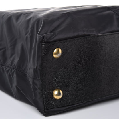Saint Laurent Satin Tanger Tote Black 8 of 12