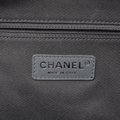 Chanel Graffiti Printed Canvas Medium Backpack Beige 5 of 7